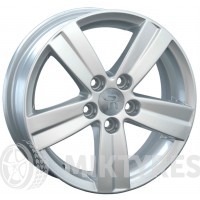 Replica Citroen (CI30) 6.5x16 5x130 ET 68 Dia 78.1 (silver)